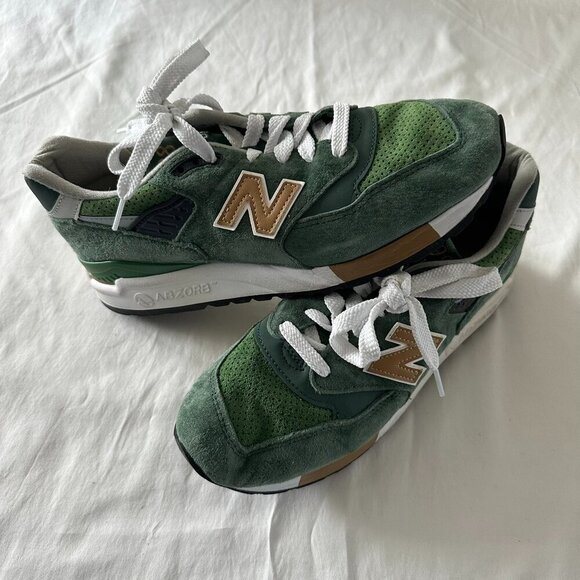 New Balance 998 x J Crew greenback M998JB2 - Picture 1 of 4